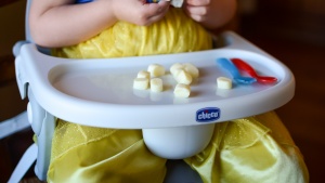 The Chicco Pocket Booster Seat includes a tray; however, we struggle...