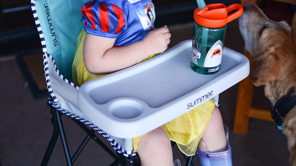Going Places With Small Kids Is 90% Easier With This Clamp-On High Chair