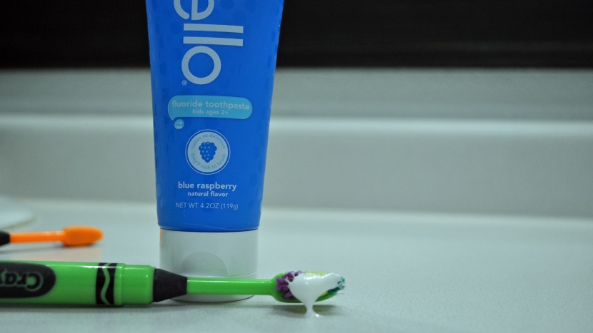 kids toothpaste - the hello toothpaste wins the flavor competition hands down, but...