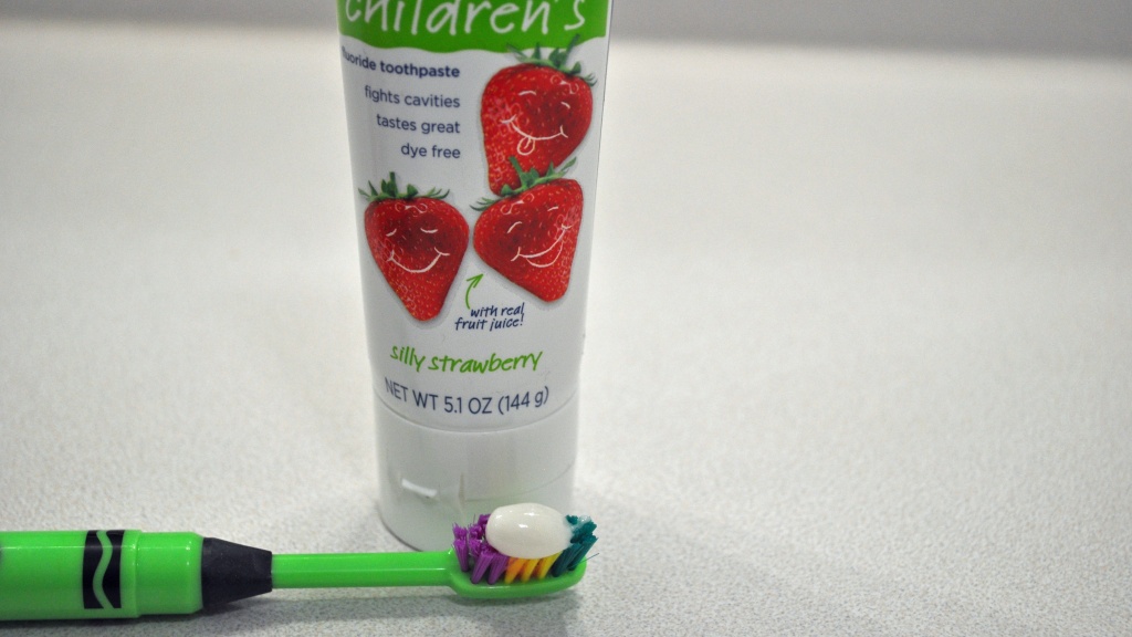kids toothpaste - tom&#039;s is a somewhat off-white color that could be surprising for...