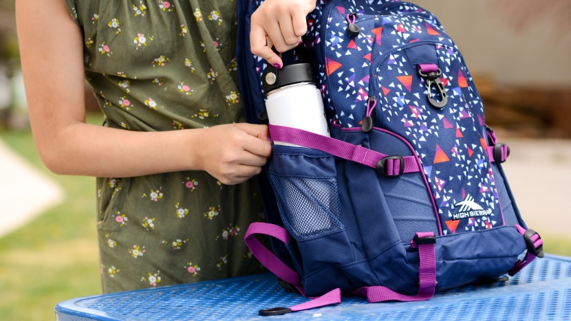 kids backpack - the high sierra loop backpack features a side pocket designed to...