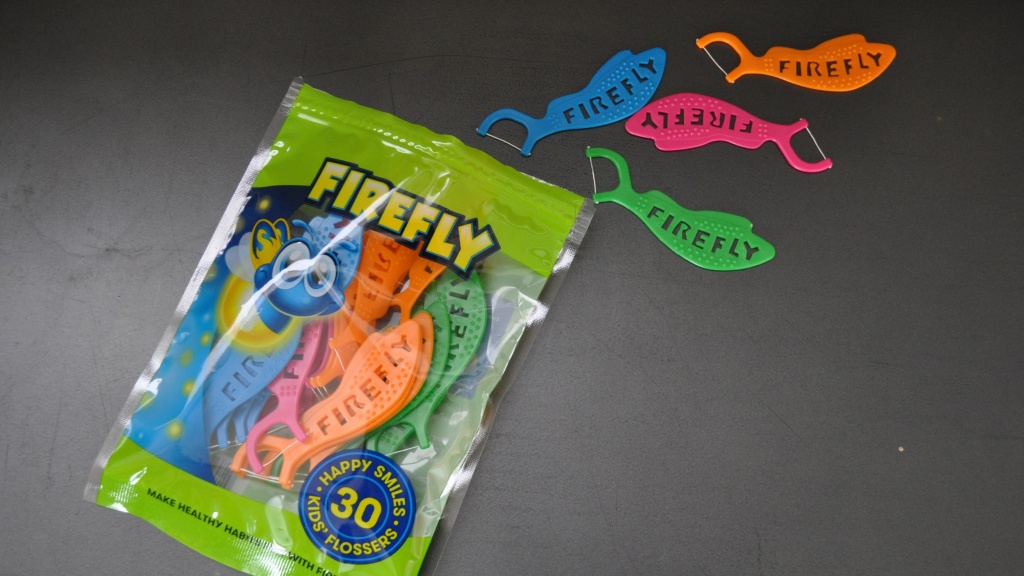 kids flossers - firefly flossers have an easy to grip handle and no flavor, so even...