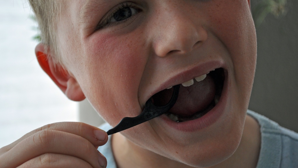 kids flossers - we can&#039;t figure out the benefit of the infused charcoal in the...