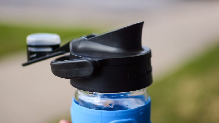 kids water bottle - the lifefactory is with active flip cap is a glass option with an...