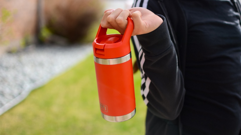 kids water bottle - the yeti rambler jr. is one of the heaviest contenders in our...