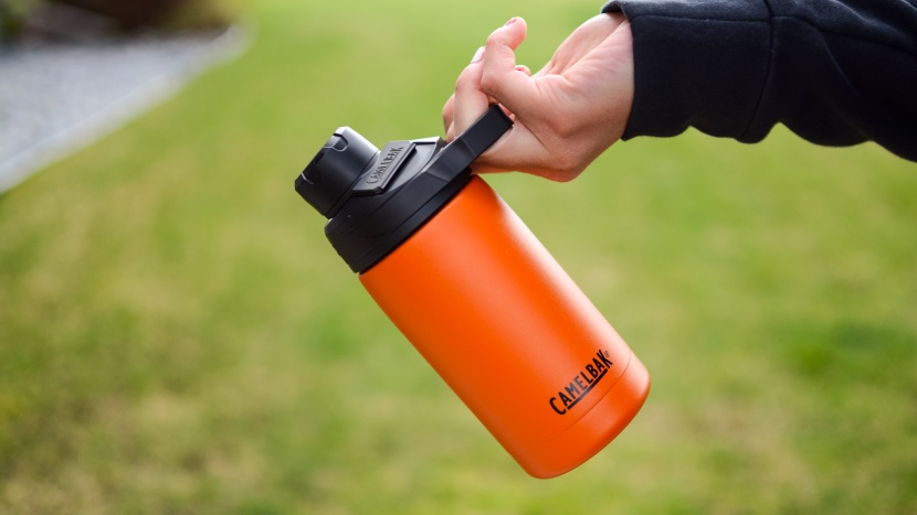 kids water bottle - the camelbak chute mag is stainless steel and offers insulation.