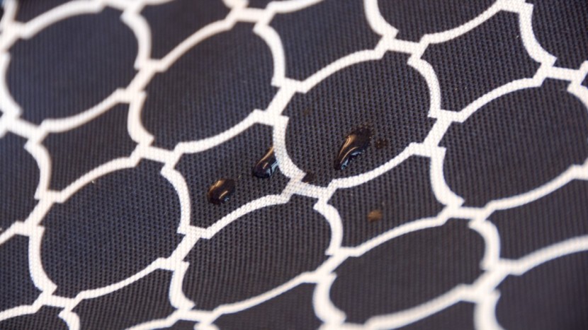 the fabric on the bananafish is somewhat water repellent, but you...