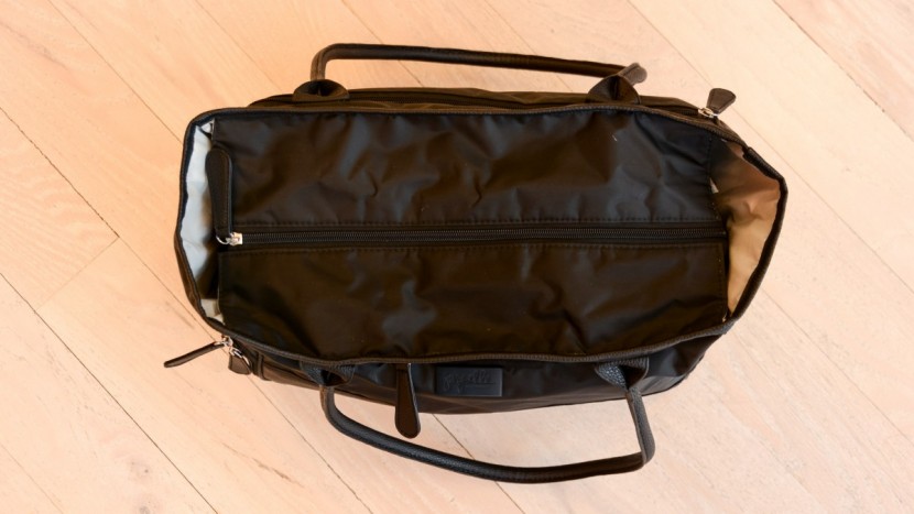 even with the type a zipped closed, the contents are not fully...