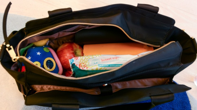 the main compartment on the new yorker is large, but it also has a...