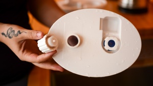 The opening on the Oasis tank is so small it is challenging to find...