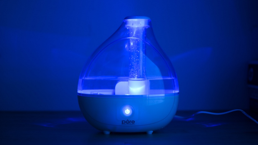 the pure offers a nightlight you can choose to have on or off.