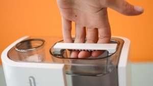 The handle on the top of TaoTronics is very handy for carrying a...