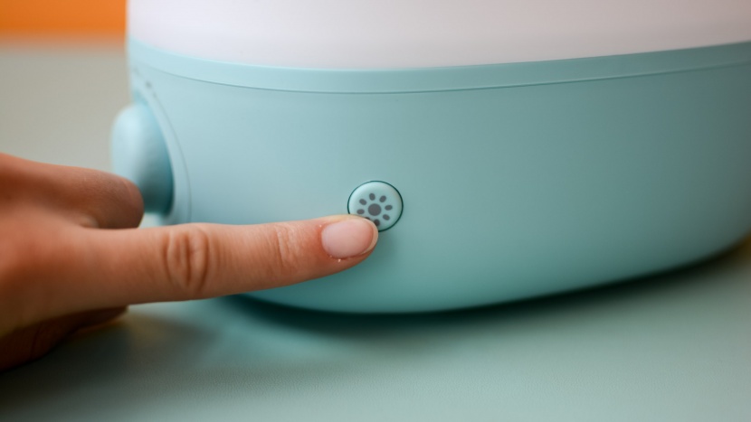the button on the side of the taotronics is the nightlight control.