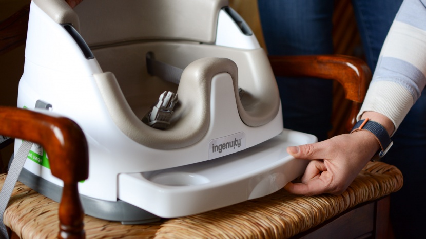 the ingenuity baby base has some attractive elements, including a...