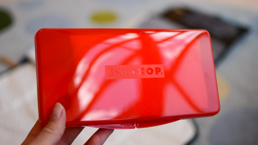 skip hop pronto - the wipes case is conveniently compact, but it does not seal tightly...