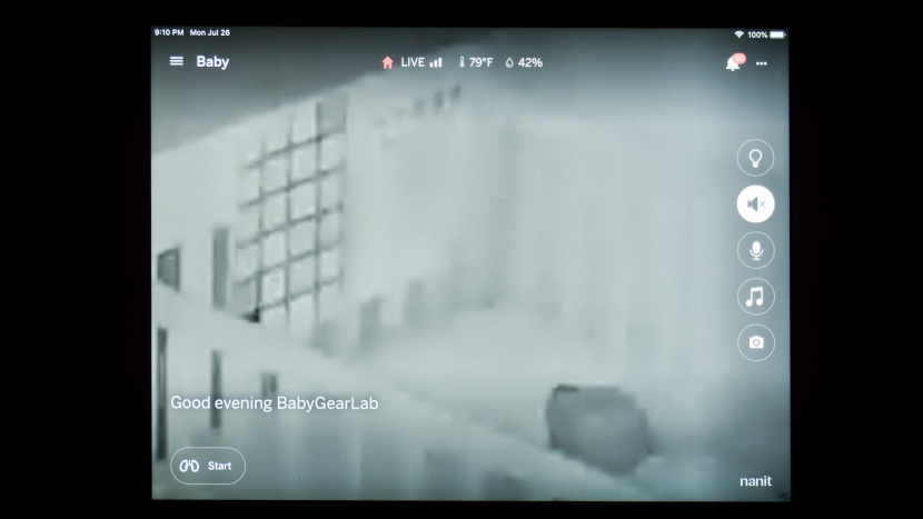 if you zoom in on the night visuals of the nanit you can quickly see...