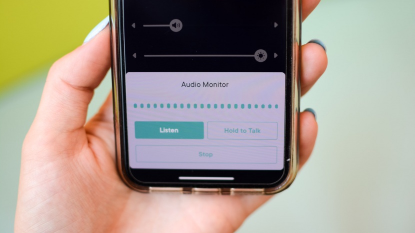 sound monitor - the hatch app has a simple user interface with only a few sound...