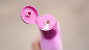 The Blue Lizard Baby&#039;s lid also created a mess, causing us to wipe...