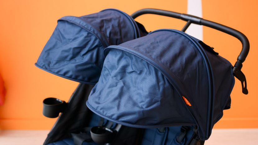 zoe twin+ - the twin+ canopies are the largest in the group with a zip-out...