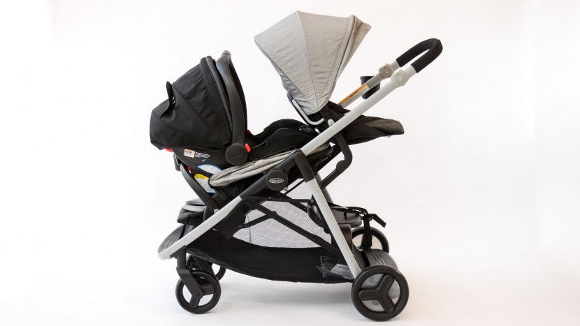 graco ready2grow lx 2.0 - the ready2grow will accept two graco infant car seats without the...