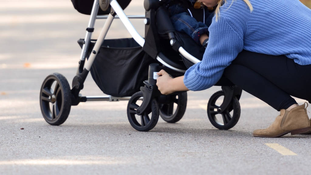 mockingbird double - the front wheels on the mockingbird can be locked in place to help...