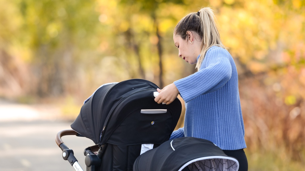 mockingbird double - the seat back on the mockingbird easily reclines by lifting a lever...