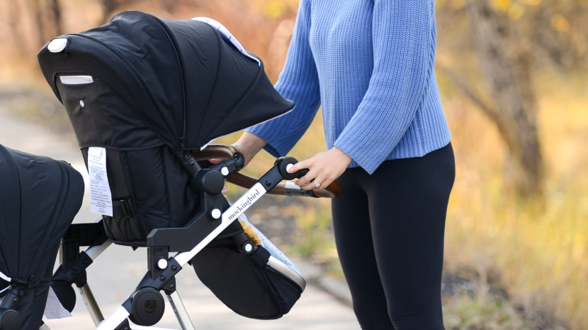 the handlebar on the mockingbird is adjustable via a rotation method...