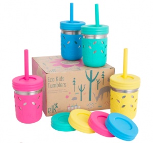 Housavvy Kids Toddler Straw Cups,4 Pack 8 oz,Toddler Smoothie Cups Spill  Proof Insulated Kids Stainl…See more Housavvy Kids Toddler Straw Cups,4  Pack