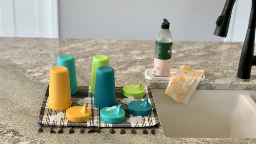sippy cup - how easy a cup is to clean or use can impact how often you use it.