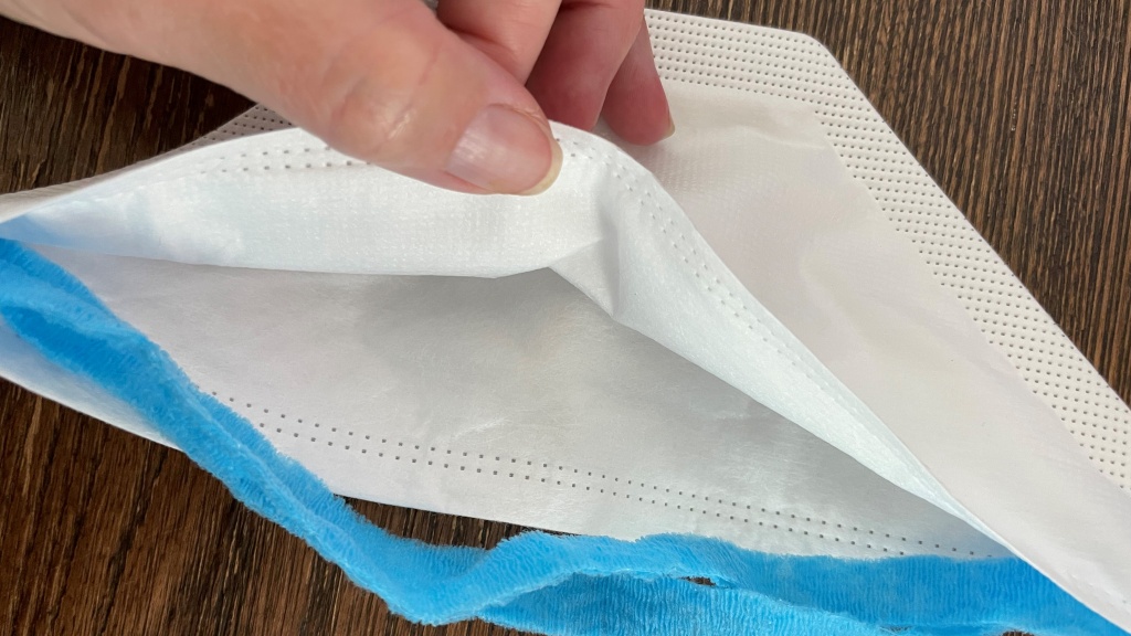 kids mask - the kimberly-clark n95 pouch mask is super soft, and the head straps...