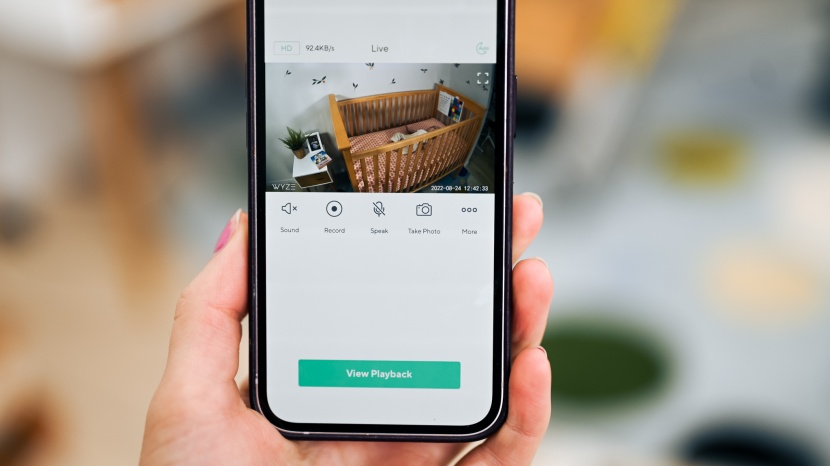 wyze cam v3 - the wyze has different menus for different features, including...