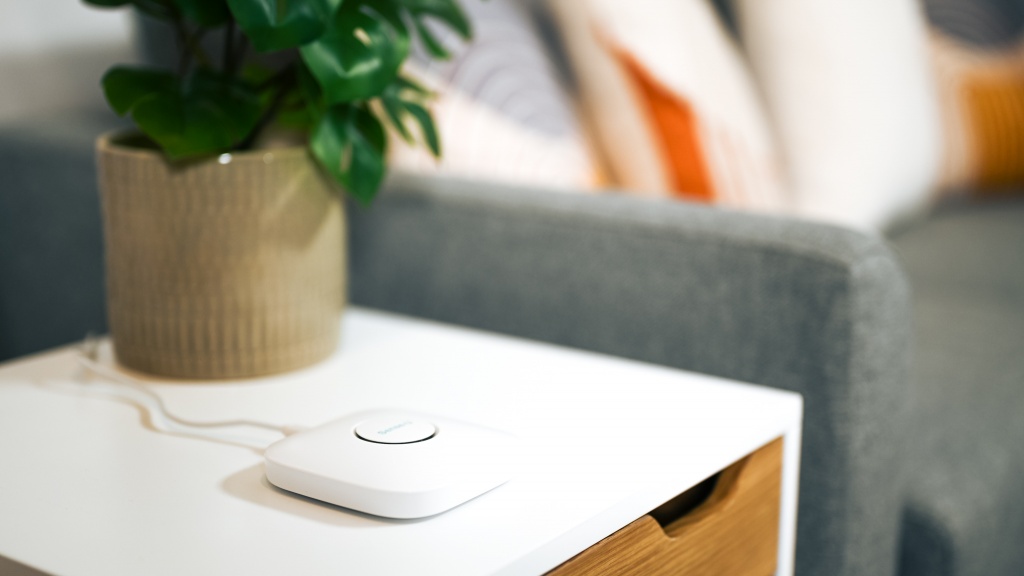 movement monitor - the sense-u baby comes with an alarm base station that can be placed...