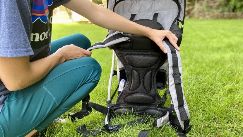 chicco smartsupport backpack - the padded back panel is pleasant, but this feature alone isn't...