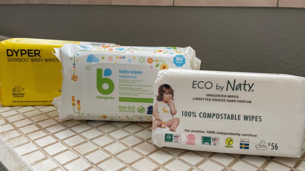 Waterful Plastic Free Baby Wipes, 99.9% Purified Water Wipes