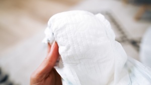 The materials on the inside of the Kirkland diaper are very soft and...