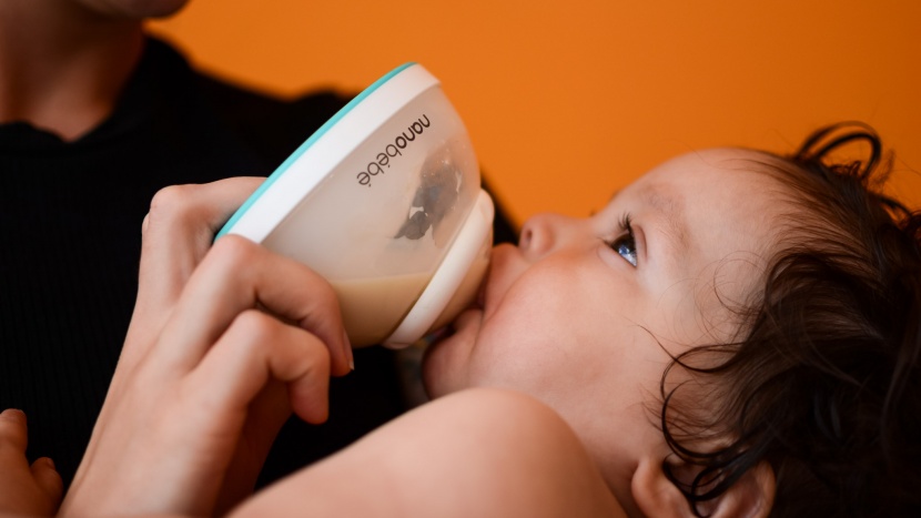 baby bottle - the nanobebe bottle allows you to pump and feed your child using the...