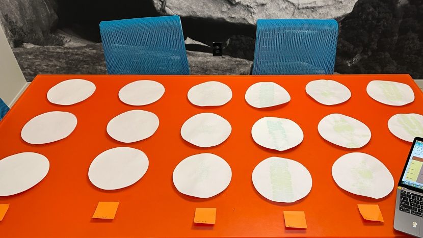 absorbency filter paper comparisons during our most recent round of...