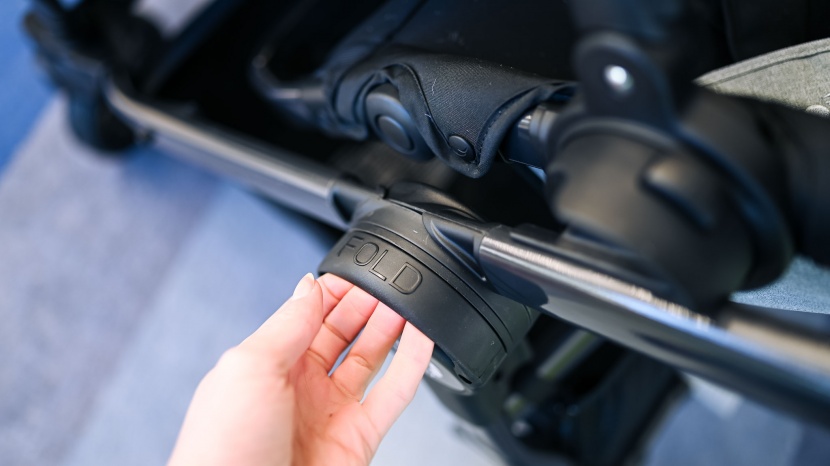 the folding knobs on the select are clearly marked.