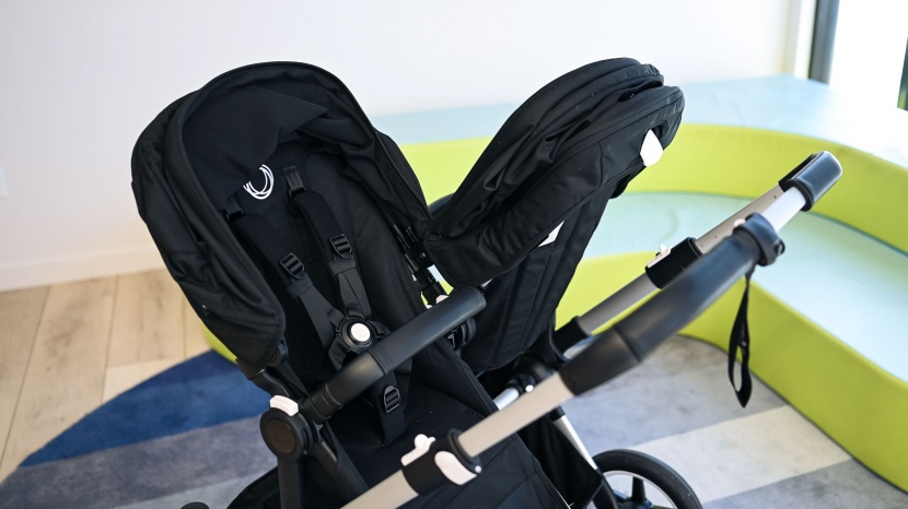 bugaboo donkey5 - the handlebar and the belly bar on the donkey 5 are both...