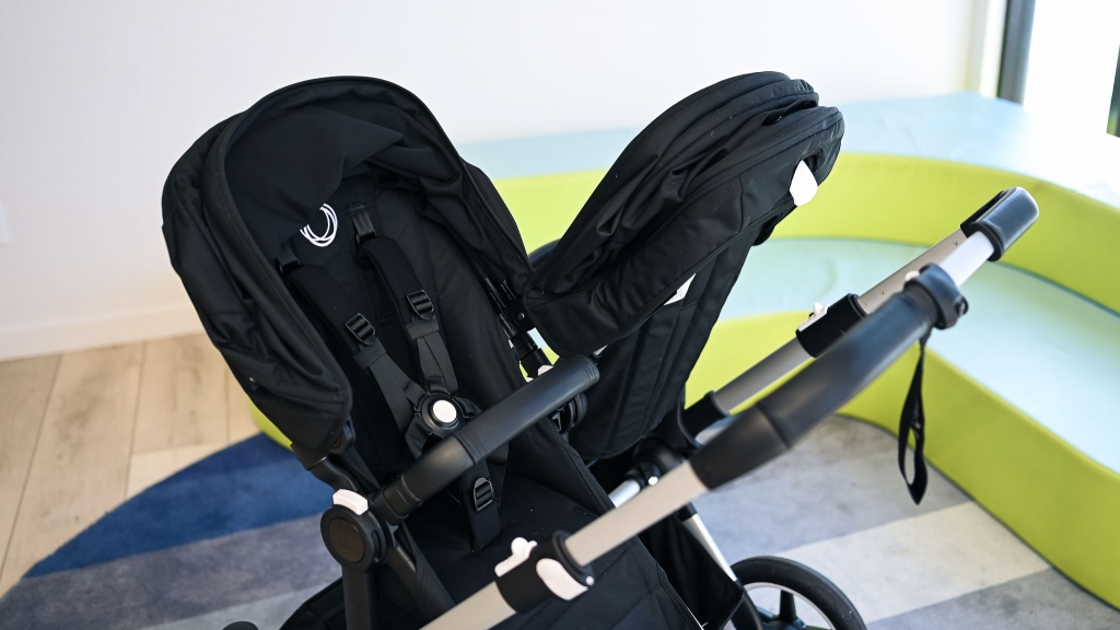 bugaboo donkey5 - the handlebar and the belly bar on the donkey 5 are both...