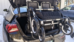 With wheels and seats in place, the Donkey can&#039;t even think about...