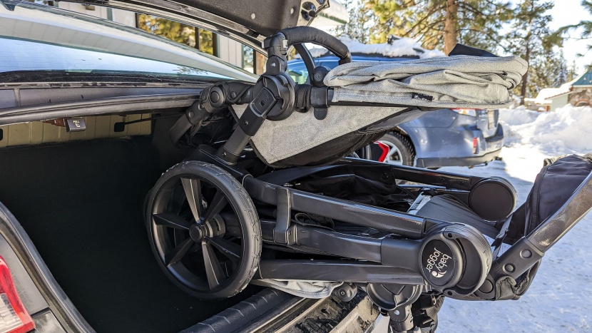 putting the city select 2 into the trunk of our test sedan proved...
