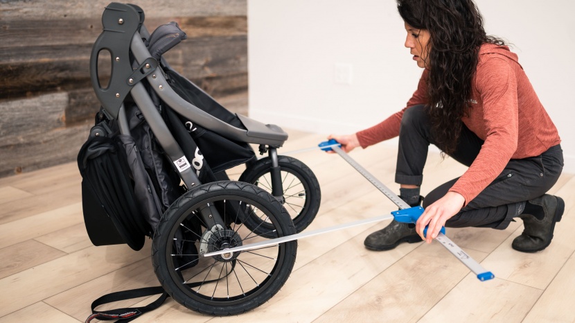 double stroller - we measured and weighed each stroller using the same tools for...