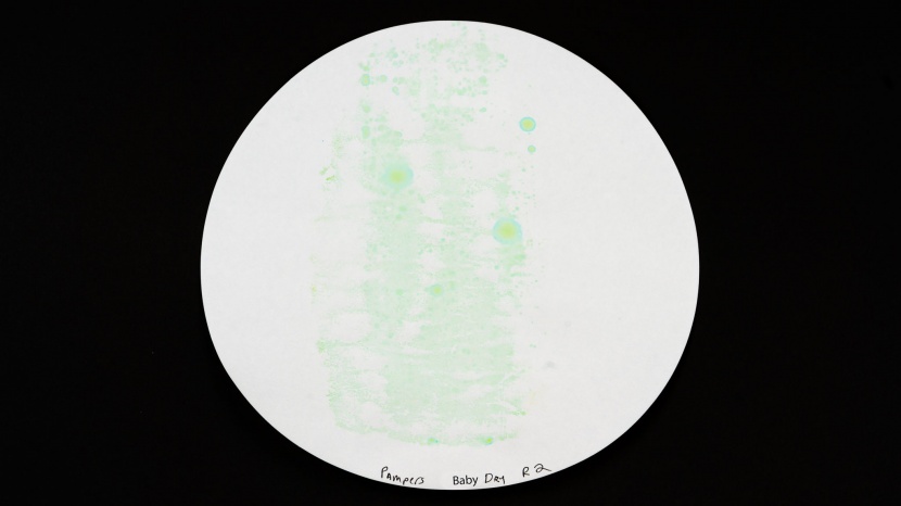 pampers baby dry - the baby dry transferred more fake urine to the filter paper than...