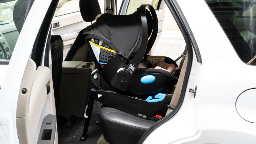 clek liing - the load leg on the liing is easy to install in our two test vehicles.