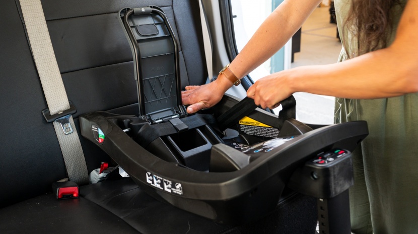 the latch connector strap also utilizes the lock-off/tensioner to...