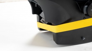 The Evenbflo carrier has an indent instead of a clip for the vehicle...