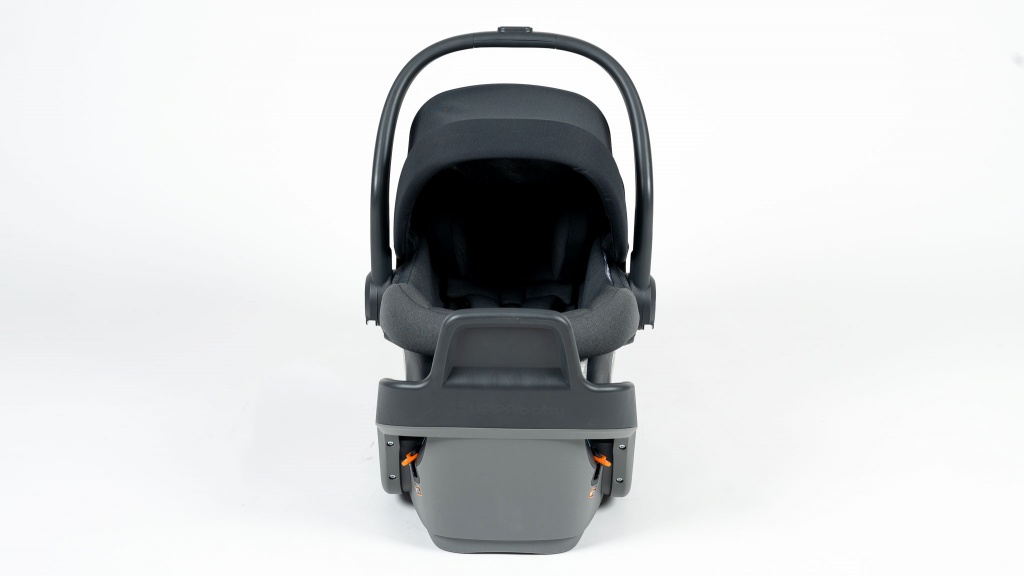 uppababy mesa max - the handle on the max sits much higher above the canopy than much of...