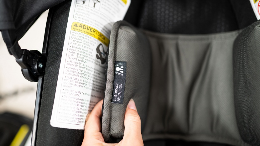 doona - the padding in the headrest area of the doona is softer than the...