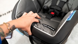 The slot in the fabric of the SnugLock is small and we suspect...